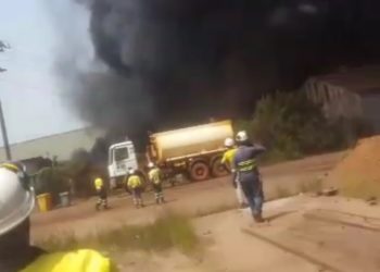Sierra Rutile warehouse gutted by fire