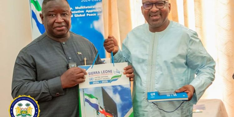 Sierra Leone launches bid for non-permanent UN seat