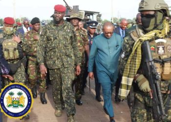 Guinea junta leader heads for Freetown for first visit