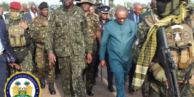 Guinea junta leader heads for Freetown for first visit