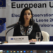 Evin Incir, Chief Observer, EU Elections Observation Mission to Sierra Leone 2023. Photo credit, ManoReporters