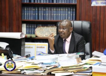 Chief Justice Desmond Babatunde Edwards. His office has dismissed allegations of biased leveled against it by the main opposition APC. Photo credit, Judiciary Communications Unit.