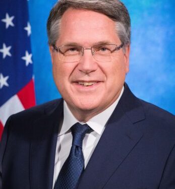Outgoing US Ambassador David Reimer is leaving as relations between SIerra Leone and US takes a dipe over the conduct of the June 24, 2023 elections. Photo credit, US Embassy
