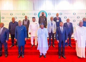 ECOWAS leaders attending the second emergency summit on the crisis in Niger, in Abuja, Nigeria on Thursday, August 10. Photo credit, ECOWAS Commission