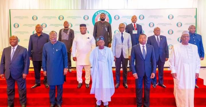 ECOWAS leaders attending the second emergency summit on the crisis in Niger, in Abuja, Nigeria on Thursday, August 10. Photo credit, ECOWAS Commission