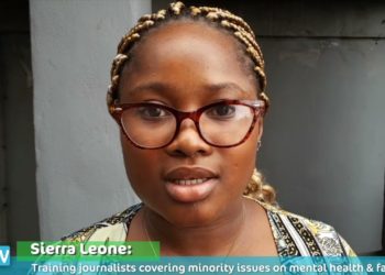 Sierra Leone: Training journalists covering minority issues on mental health & fatigue