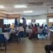 Data collectors from four districts gather in Makeni for training on how to use KoboCollect ahead of commencement of mapping exercise by FOCUS 1000. Photo credit, Kemo Cham, KMN.