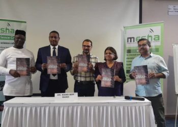 The 'State of Africa's Environment' report was launched on Wednesday, October 11, 2023 in Nairobi, Kenya. Photo credit, Kemo Cham, ManoReporters.