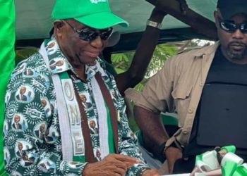 Liberia's President-elect, Joseph Boakai. Photo credit, Unity Party