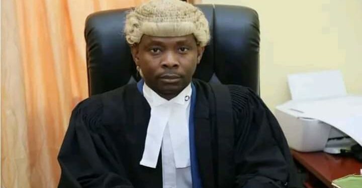 Magistrate Aiah Mark Ngegba of Court No. 1 at the Pademba Road Magistrate Court. Photo credit, Magistrate Ngegba's Facebook page