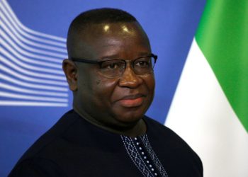 President Julius Maada Bio, photo credit, Media Foundation for West Africa.