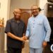 President Boakai received VP Jalloh at his Rehab residence in Monrovia on Monday, January 29. Photo credit, Executive Mansion - Liberia.