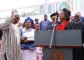President Joseph Boakai takes oath of office as Liberia's new president on Mondya, January 22. Photo credit, Front Page Africa.