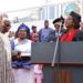 President Joseph Boakai takes oath of office as Liberia's new president on Mondya, January 22. Photo credit, Front Page Africa.