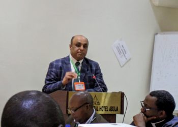 Dr Dennis Cherian, Acting Managing Director of Technical Services\Associate Vice President for Health, Nutrition and WASH at Corus International. Photo credit, Kemo Cham, ManoReporters