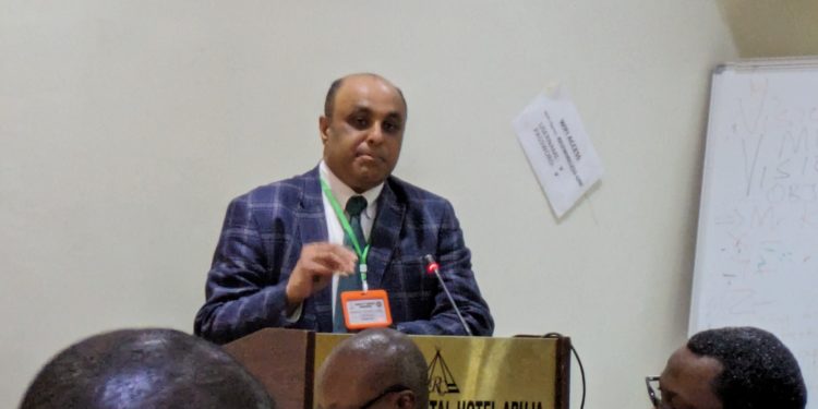 Dr Dennis Cherian, Acting Managing Director of Technical Services\Associate Vice President for Health, Nutrition and WASH at Corus International. Photo credit, Kemo Cham, ManoReporters