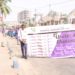 School pupils march along a highway in Freetown as part of commemoration of World Neglected Tropical Diseases in Sierra Leone on January 30th, 2024. Photo credit, Ibrahim Barrie, ManoReporters