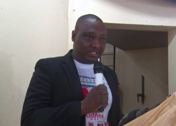 Dr. Joshua Coker, a Consultant Nephrologist at Connaught. Photo credit, Mohamed Sahr, ManoReporters.