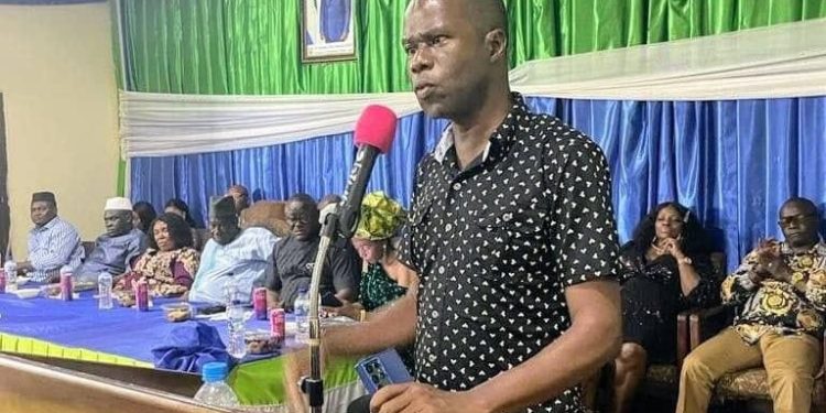 Abdul Karim Dumbuya. Photo credit, Abdul Karim Dumbuya on facebook