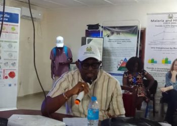 Dr. Desmond Maada Kangbai, Program Manager of the Expanded Programme on Immunization. Photo credit, Mohamed Sahr, ManoReporters.