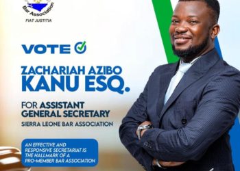 Barrister Zachariah Azibo Kanu joins race for Bar leadership