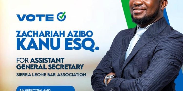 Barrister Zachariah Azibo Kanu joins race for Bar leadership