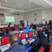 A presentation on UHC after the opening session. Photo credit, Kemo Cham, ManoReporters