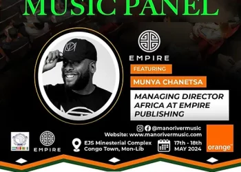 Mano River Music Conference banner. Photo credit, ASAP Africa