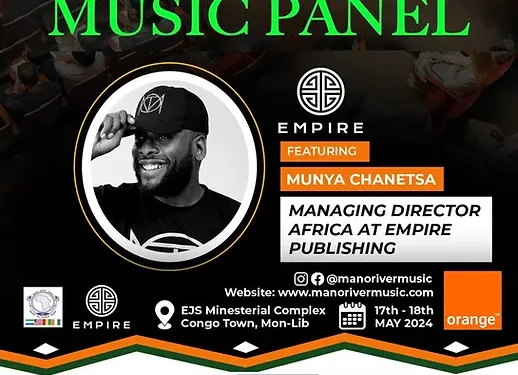 Mano River Music Conference banner. Photo credit, ASAP Africa