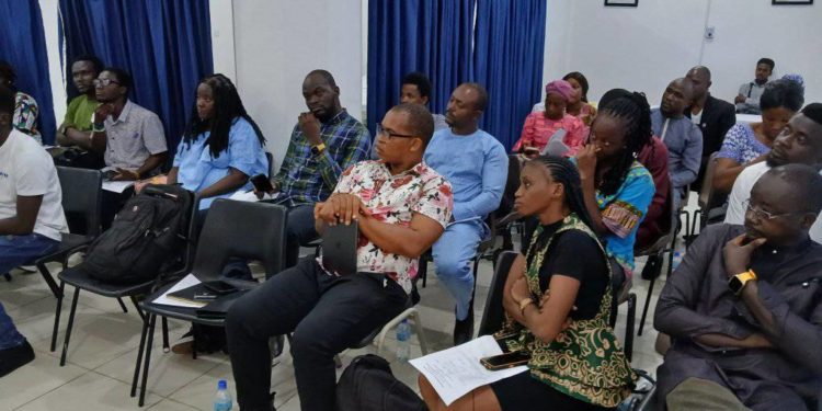 Participants at the training on Friday, May 17, 2024. Photo credit, Health Alert Sierra Leone