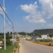 The artificial mountain on the horizon of the sky in Koidu Town. Photo credit, Kemo Cham, ManoReporters.