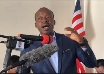 Christopher Peters, Officer-In-Charge of the Liberia Drug Enforcement Agency (LDEA), blame Sierra Leone and Guinea for influx of drugs into Liberia. Image, Front Page Africa.