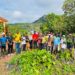 Staff and students of Koinadugu College, including its founder and Principal, Dr Alhaji Umar Njai, pose with community volunteers after a tree planting exercise within the college campus in Kabala, district headquarters of Koinadugu, on Saturday, June 16, 2024. Photo credit, Patricia Conteh, Koinadugu College.