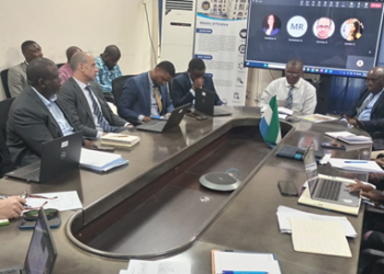 World Bank Team Reviews Progress of $40 Million Accountable Governance Project. Image, World Bank Sierra Leone Country Office
