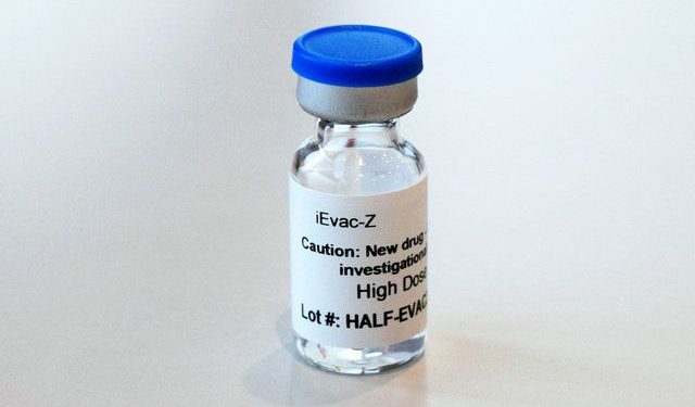 The novel iEVac-Z Ebola vaccine. Image, Dr Alhaji Umar Njai.