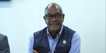 Dr Austin Demby, Minister of Health of Sierra Leone. Image, screegrab, ManoReporters