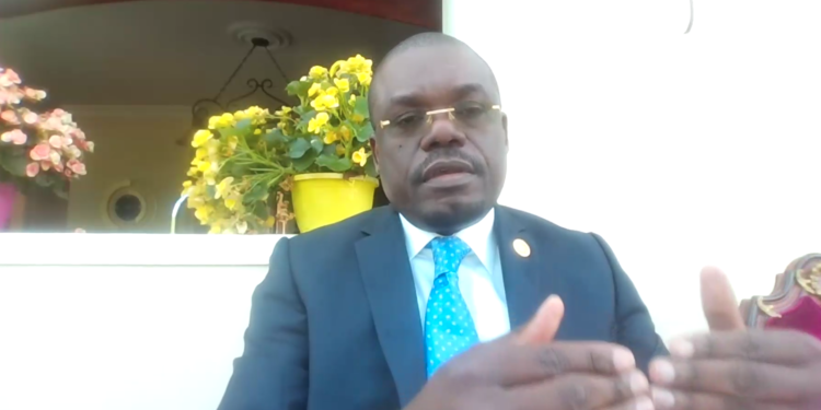 Dr Jean Kaseya, Director General of Africa CDC, during a virtual press conference on Thursday August 8 2024. Image Screengrab, ManoReporters.