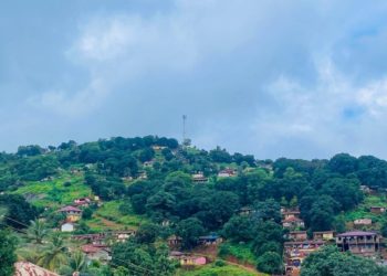 A view of Kuntorlor Community.. Image, M'Ballu Little Kamara