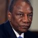 Former Guinean president Alpha Condé. © Olivier Douliery/Abaca/Reuters