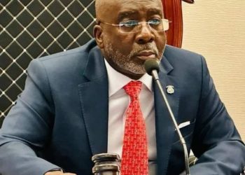 Fonati Jonathan Koffa, Speaker of the House of Representatives of Liberia. Image, official facebook page of Speaker Fonati Jonathan Koffa.