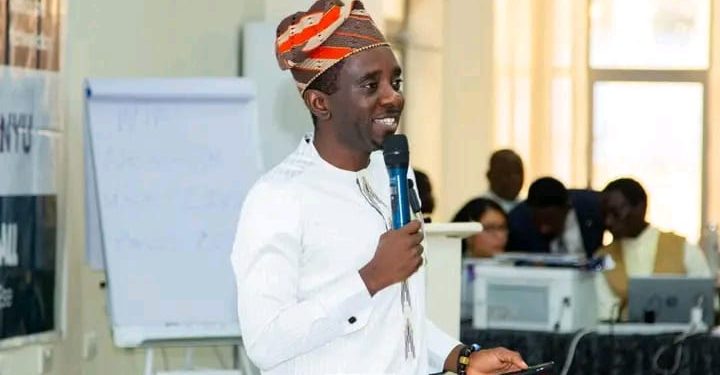 Minister of Information and Civic Education, Chernor A. Bah. Image, MOICE.