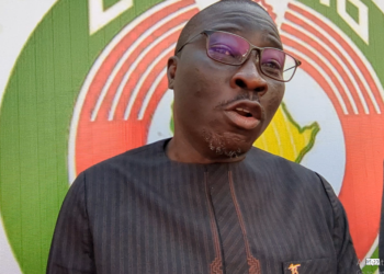 Edwin Harris Jnr, GIABA DG, wants West African leaders to take hash measure that will deter cartels from taking over the region's governance. Image, Kemo Cham, ManoReporters