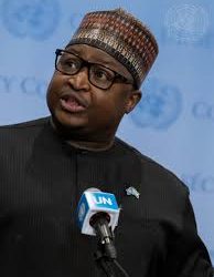 Timothy Musa Kabba, Foreign Minister of Sierra Leone. UN image.