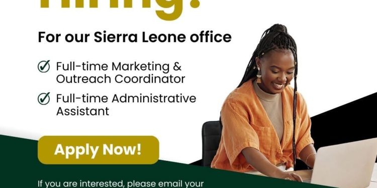 We are Hiring in Sierra Leone! BT Global Access