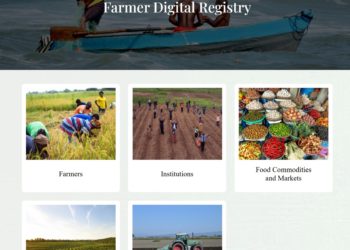 Homepage of MRU's Digital Farmer Registry