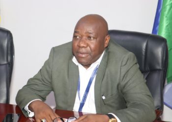 Prof. Foday Sahr, Executive Director of National Public Health Agency Sierra Leone. Image, National Public Health Agency Sierra Leone.