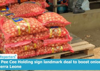 (VIDEO) IFC, Pee Cee Holding sign landmark deal to boost onion farm in Sierra Leone