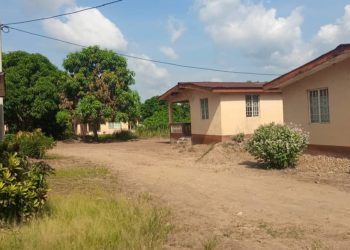 A deserted Tongay Road Amputee Camp, Pujehun Town, Pujehun District. Photo by Brima Sannoh, ManoReporters, April 25th, 2025.
