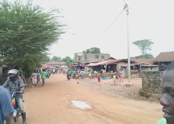 A view of the heart of Sahn Malen, Pujehun District on 20th, May, 2025. Image, Brima Sannoh, ManoReporters.