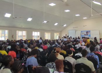 Participants at the opening ceremony of a four-day boot camp in Freetown, on Wednesday, May 14, 2025. Image, Kemo Cham, ManoReporters.